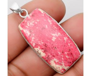 Natural Pink Thulite - Norway Pendant SDP110721 P-1053, 17x33 mm