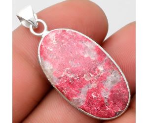 Natural Pink Thulite - Norway Pendant SDP110753 P-1053, 15x28 mm