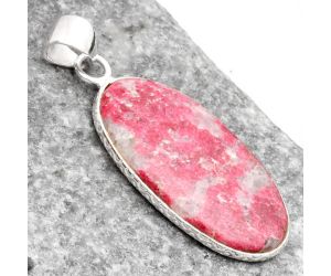 Natural Pink Thulite - Norway Pendant SDP110753 P-1053, 15x28 mm