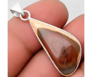 Natural Imperial Jasper - Mexico Pendant SDP110802 P-1053, 13x28 mm