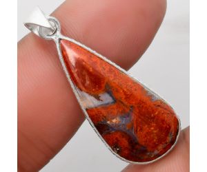 Natural Rare Cady Mountain Agate Pendant SDP110913 P-1053, 14x30 mm