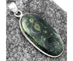 Natural Star Galaxy Jasper Pendant SDP112365 P-1053, 16x29 mm