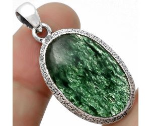 Natural Green Aventurine Pendant SDP113798 P-1538, 16x25 mm