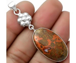 Natural Rare Cady Mountain Agate Pendant SDP114019 P-1211, 16x27 mm