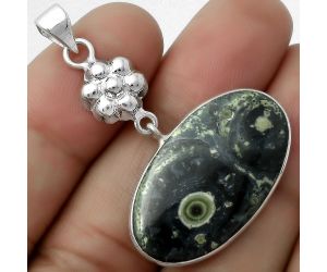 Natural Star Galaxy Jasper Pendant SDP114049 P-1211, 17x29 mm