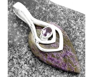 Natural Purpurite - South Africa Pendant SDP115344 P-1562, 19x31 mm