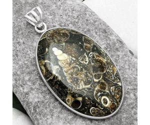 Natural Turtella Jasper - USA Pendant SDP116461 P-1001, 25x37 mm