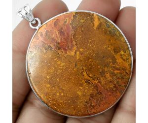 Natural Rare Cady Mountain Agate Pendant SDP116478 P-1001, 39x39 mm