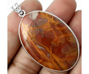 Natural Noreena Jasper Pendant SDP116503 P-1001, 57x40 mm