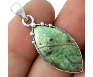 Natural Larsonite Jasper Pendant SDP116651 P-1349, 13x25 mm