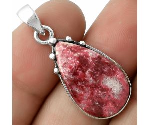 Natural Pink Thulite - Norway Pendant SDP116669 P-1349, 14x23 mm