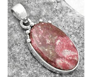 Natural Pink Thulite - Norway Pendant SDP116683 P-1349, 14x22 mm