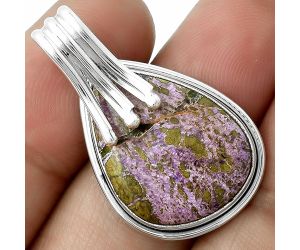 Natural Purpurite - South Africa Pendant SDP116742 P-1664, 17x22 mm