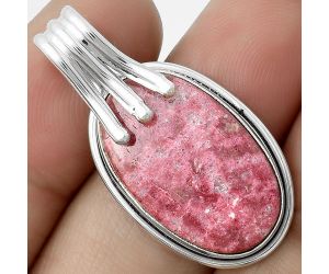 Natural Pink Thulite - Norway Pendant SDP116751 P-1664, 14x23 mm