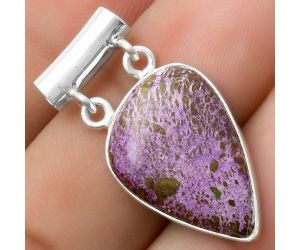 Natural Purpurite - South Africa Pendant SDP117296 P-1198, 15x22 mm