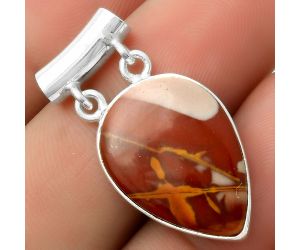 Natural Noreena Jasper Pendant SDP117334 P-1198, 16x22 mm