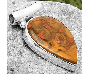 Natural Rare Cady Mountain Agate Pendant SDP117457 P-1259, 16x23 mm