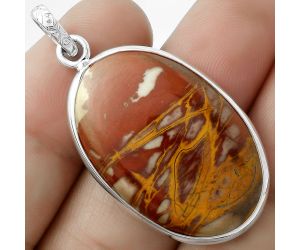 Natural Noreena Jasper Pendant SDP118201 P-1001, 20x31 mm