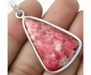 Natural Pink Thulite - Norway Pendant SDP118212 P-1001, 22x33 mm