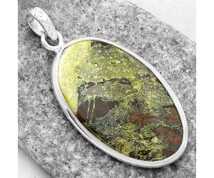 Dragon Blood Stone - South Africa Pendant SDP118232 P-1001, 19x32 mm