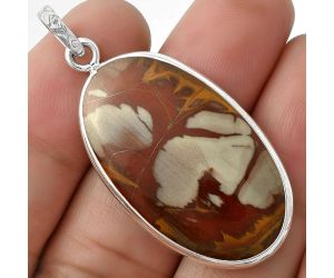 Natural Noreena Jasper Pendant SDP118265 P-1001, 21x34 mm