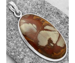 Natural Noreena Jasper Pendant SDP118265 P-1001, 21x34 mm