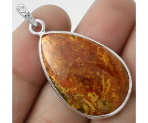 Natural Rare Cady Mountain Agate Pendant SDP118295 P-1001, 19x31 mm