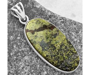 Dragon Blood Stone - South Africa Pendant SDP119010 P-1001, 14x29 mm