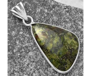 Dragon Blood Stone - South Africa Pendant SDP119027 P-1001, 15x24 mm