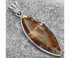 Natural Tabu Jasper Pendant SDP119099 P-1001, 14x35 mm