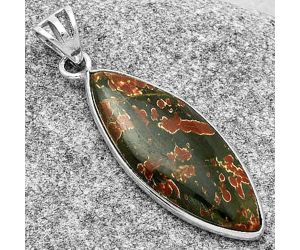 Natural Cherry Creek Pendant SDP119103 P-1001, 12x31 mm