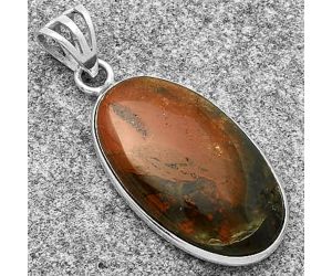 Natural Tabu Jasper Pendant SDP119114 P-1001, 15x26 mm