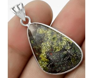 Dragon Blood Stone - South Africa Pendant SDP119117 P-1001, 16x26 mm