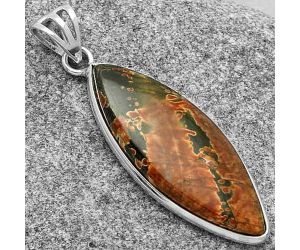 Natural Cherry Creek Pendant SDP119132 P-1001, 12x33 mm