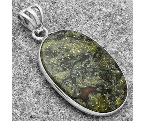 Dragon Blood Stone - South Africa Pendant SDP119162 P-1001, 16x26 mm