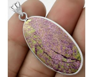 Natural Purpurite - South Africa Pendant SDP119373 P-1001, 18x37 mm