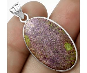 Natural Purpurite - South Africa Pendant SDP119375 P-1001, 17x29 mm