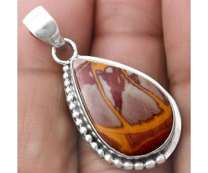 Natural Noreena Jasper Pendant SDP119767 P-1326, 13x21 mm