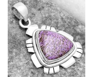 Natural Purpurite - South Africa Pendant SDP119977 P-1179, 13x15 mm