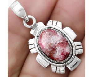 Natural Pink Thulite - Norway Pendant SDP119978 P-1179, 9x14 mm