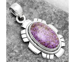 Natural Purpurite - South Africa Pendant SDP119988 P-1179, 10x16 mm