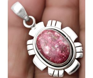 Natural Pink Thulite - Norway Pendant SDP119992 P-1179, 10x15 mm