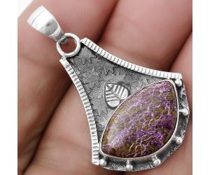 Natural Purpurite - South Africa Pendant SDP120040 P-1715, 12x19 mm