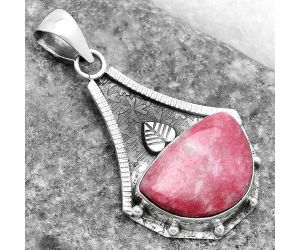 Natural Pink Thulite - Norway Pendant SDP120045 P-1715, 12x17 mm