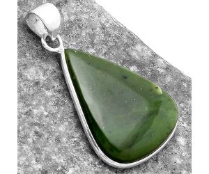 Natural Chrome Chalcedony Pendant SDP120116 P-1001, 20x26 mm