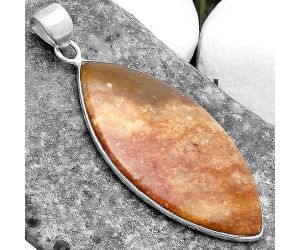 Natural Butterfly Wing Jasper Pendant SDP120132 P-1001, 20x38 mm