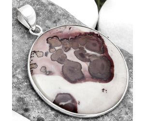 Natural Coffee Bean Jasper Pendant SDP120218 P-1001, 34x34 mm