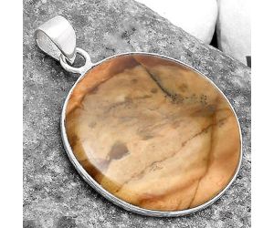 Natural Butterfly Wing Jasper Pendant SDP120233 P-1001, 26x26 mm