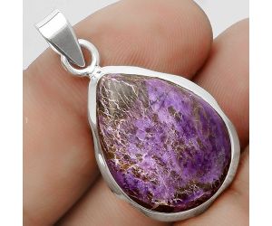 Natural Purpurite - South Africa Pendant SDP120467 P-1110, 17x23 mm