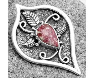 Natural Pink Thulite - Norway Pendant SDP121460 P-1707, 7x10 mm